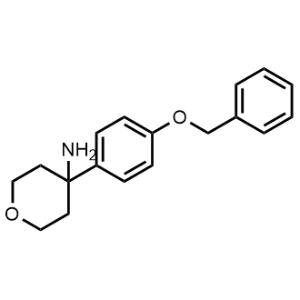 4-(4-(Benzyloxy)phenyl)tetrahydro-2H-pyran-4-amine|CS-0480920