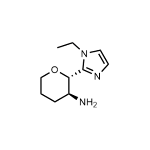 (2S,3S)-2-(1-ethyl-1H-imidazol-2-yl)tetrahydro-2H-pyran-3-amine|CS-0480941