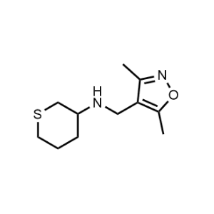 N-((3,5-dimethylisoxazol-4-yl)methyl)tetrahydro-2H-thiopyran-3-amine|CS-0481095