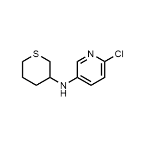 6-Chloro-N-(tetrahydro-2H-thiopyran-3-yl)pyridin-3-amine|CS-0481105