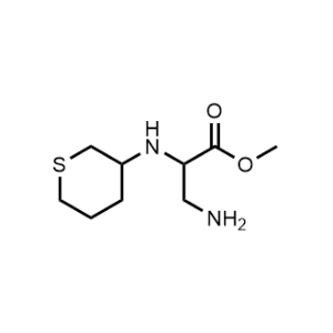 Methyl 3-amino-2-((tetrahydro-2H-thiopyran-3-yl)amino)propanoate|CS-0481174