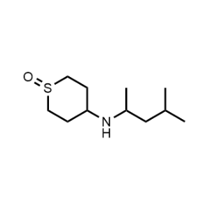4-((4-Methylpentan-2-yl)amino)tetrahydro-2H-thiopyran 1-oxide|CS-0481199