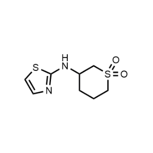 3-(Thiazol-2-ylamino)tetrahydro-2H-thiopyran 1,1-dioxide|CS-0481217