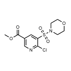 Methyl 6-chloro-5-(morpholinosulfonyl)nicotinate|CS-0481478