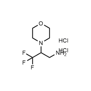 3,3,3-Trifluoro-2-morpholinopropan-1-amine dihydrochloride|CS-0481578