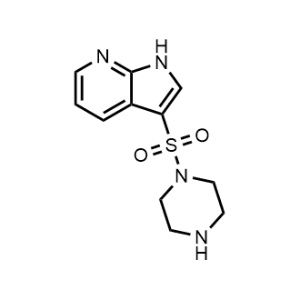 3-(Piperazin-1-ylsulfonyl)-1H-pyrrolo[2,3-b]pyridine|CS-0481710