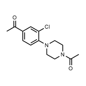 1-(4-(4-Acetyl-2-chlorophenyl)piperazin-1-yl)ethan-1-one|CS-0481912
