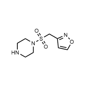 3-((Piperazin-1-ylsulfonyl)methyl)isoxazole|CS-0481917