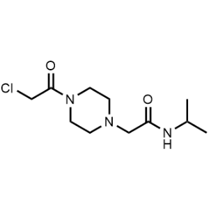 2-(4-(2-Chloroacetyl)piperazin-1-yl)-N-isopropylacetamide|CS-0481982
