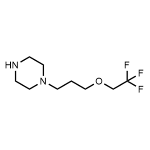 1-(3-(2,2,2-Trifluoroethoxy)propyl)piperazine|CS-0482024