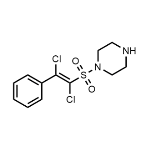 1-((1,2-Dichloro-2-phenylvinyl)sulfonyl)piperazine|CS-0482132