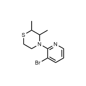 4-(3-Bromopyridin-2-yl)-2,3-dimethylthiomorpholine|CS-0482300