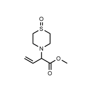 Methyl 2-(1-oxidothiomorpholino)but-3-enoate|CS-0482339