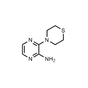 3-Thiomorpholinopyrazin-2-amine|CS-0482341