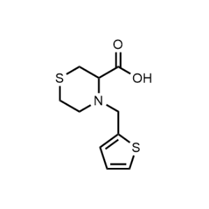 4-(Thiophen-2-ylmethyl)thiomorpholine-3-carboxylic acid|CS-0482349