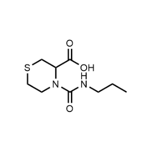4-(Propylcarbamoyl)thiomorpholine-3-carboxylic acid|CS-0482360