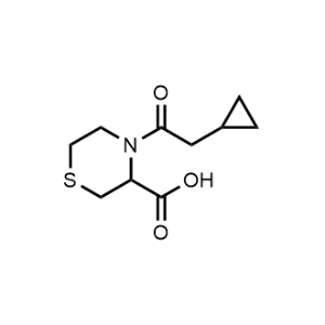 4-(2-Cyclopropylacetyl)thiomorpholine-3-carboxylic acid|CS-0482364