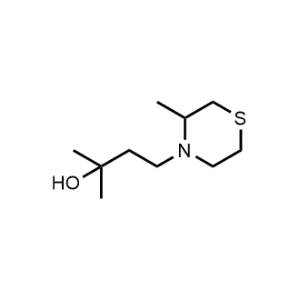 2-Methyl-4-(3-methylthiomorpholino)butan-2-ol|CS-0482367