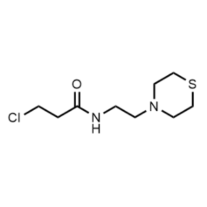 3-Chloro-N-(2-thiomorpholinoethyl)propanamide|CS-0482379