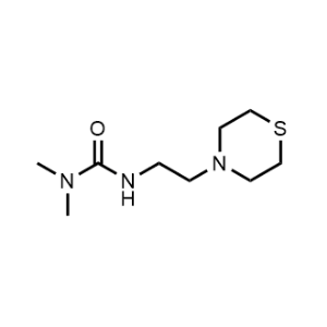 1,1-Dimethyl-3-(2-thiomorpholinoethyl)urea|CS-0482383