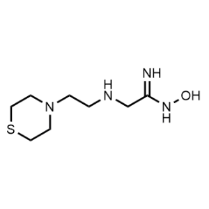 N-hydroxy-2-((2-thiomorpholinoethyl)amino)acetimidamide|CS-0482385