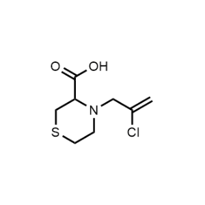 4-(2-Chloroallyl)thiomorpholine-3-carboxylic acid|CS-0482403