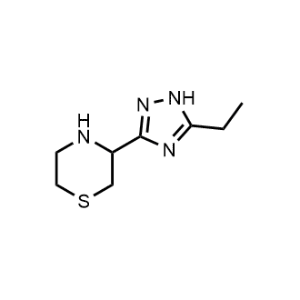 3-(5-Ethyl-1H-1,2,4-triazol-3-yl)thiomorpholine|CS-0482409