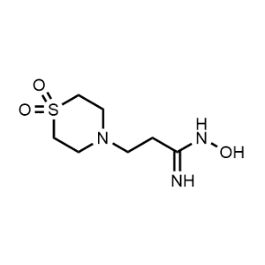 3-(1,1-Dioxidothiomorpholino)-N-hydroxypropanimidamide|CS-0482472