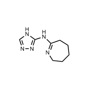 N-(4H-1,2,4-triazol-3-yl)-3,4,5,6-tetrahydro-2H-azepin-7-amine|CS-0482476