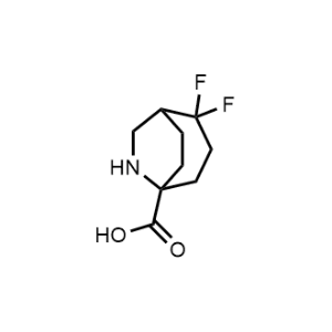 2,2-Difluoro-6-azabicyclo[3.2.2]Nonane-5-carboxylic acid|CS-0482616