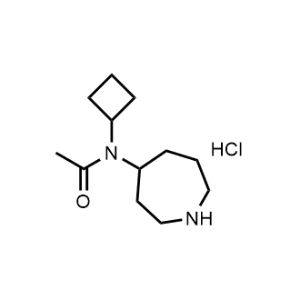 N-(azepan-4-yl)-N-cyclobutylacetamide hydrochloride|CS-0482645
