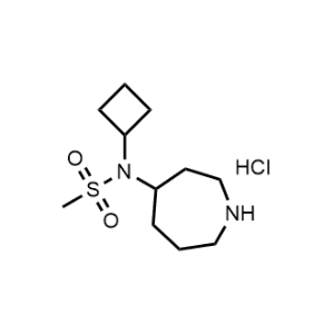 N-(azepan-4-yl)-N-cyclobutylmethanesulfonamide hydrochloride|CS-0482647