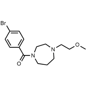 (4-Bromophenyl)(4-(2-methoxyethyl)-1,4-diazepan-1-yl)methanone|CS-0482806
