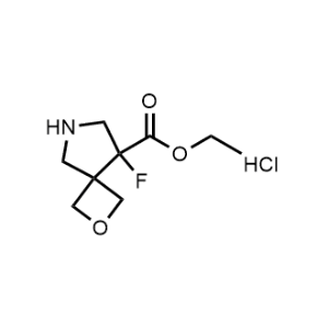 Ethyl 8-fluoro-2-oxa-6-azaspiro[3.4]Octane-8-carboxylate hydrochloride|CS-0483253