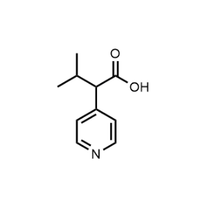 3-Methyl-2-(pyridin-4-yl)butanoic acid|CS-0483312