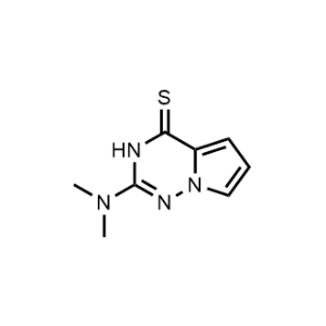 2-(Dimethylamino)pyrrolo[2,1-f][1,2,4]triazine-4(3H)-thione|CS-0483364