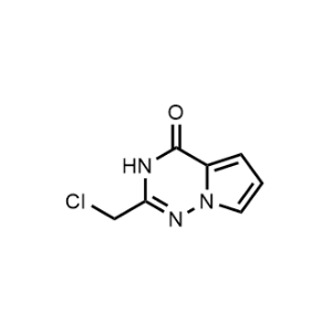 2-(Chloromethyl)pyrrolo[2,1-f][1,2,4]triazin-4(3H)-one|CS-0483375