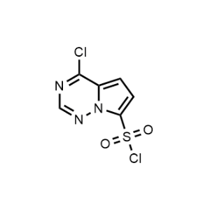 4-Chloropyrrolo[2,1-f][1,2,4]triazine-7-sulfonyl chloride|CS-0483383