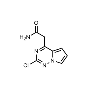 2-(2-Chloropyrrolo[2,1-f][1,2,4]triazin-4-yl)acetamide|CS-0483400