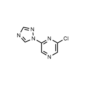 2-Chloro-6-(1H-1,2,4-triazol-1-yl)pyrazine|CS-0483725