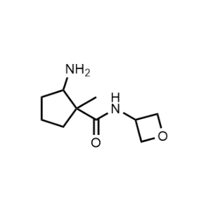 2-Amino-1-methyl-N-(oxetan-3-yl)cyclopentane-1-carboxamide|CS-0483737