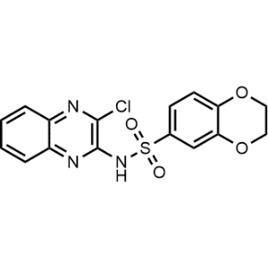 N-(3-chloroquinoxalin-2-yl)-2,3-dihydrobenzo[b][1,4]dioxine-6-sulfonamide|CS-0483767