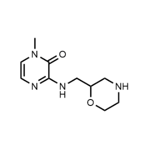 1-Methyl-3-((morpholin-2-ylmethyl)amino)pyrazin-2(1H)-one|CS-0483821