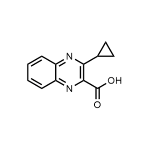 3-Cyclopropylquinoxaline-2-carboxylic acid|CS-0483960