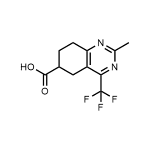 2-Methyl-4-(trifluoromethyl)-5,6,7,8-tetrahydroquinazoline-6-carboxylic acid|CS-0484135