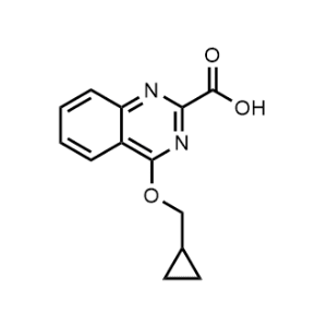 4-(Cyclopropylmethoxy)quinazoline-2-carboxylic acid|CS-0484396