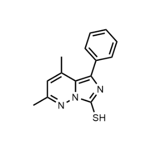 2,4-Dimethyl-5-phenylimidazo[1,5-b]pyridazine-7-thiol|CS-0484558