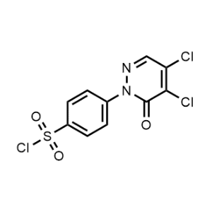 4-(4,5-Dichloro-6-oxopyridazin-1(6H)-yl)benzenesulfonyl chloride|CS-0484581