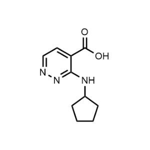 3-(Cyclopentylamino)pyridazine-4-carboxylic acid|CS-0484866