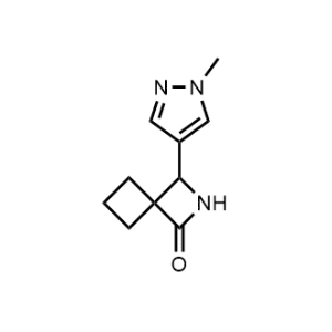 3-(1-Methyl-1H-pyrazol-4-yl)-2-azaspiro[3.3]Heptan-1-one|CS-0485062